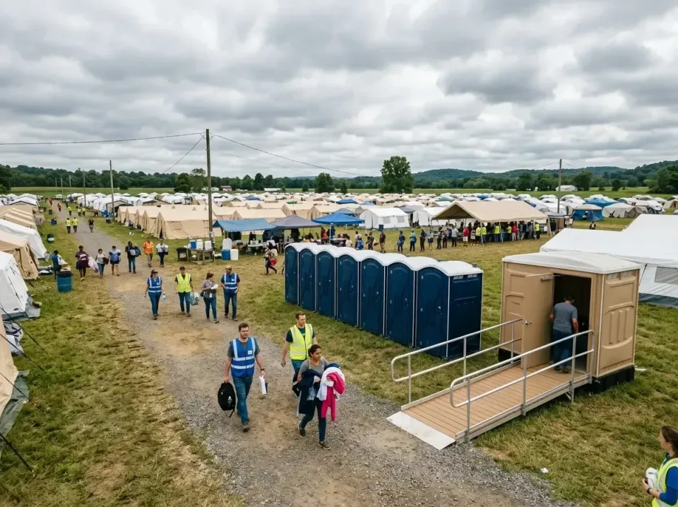 disaster-relief-camp-restrooms-010 — frequently asked questions, Dumpster & Portable Bathrooms Rental in Desert Palms, CA